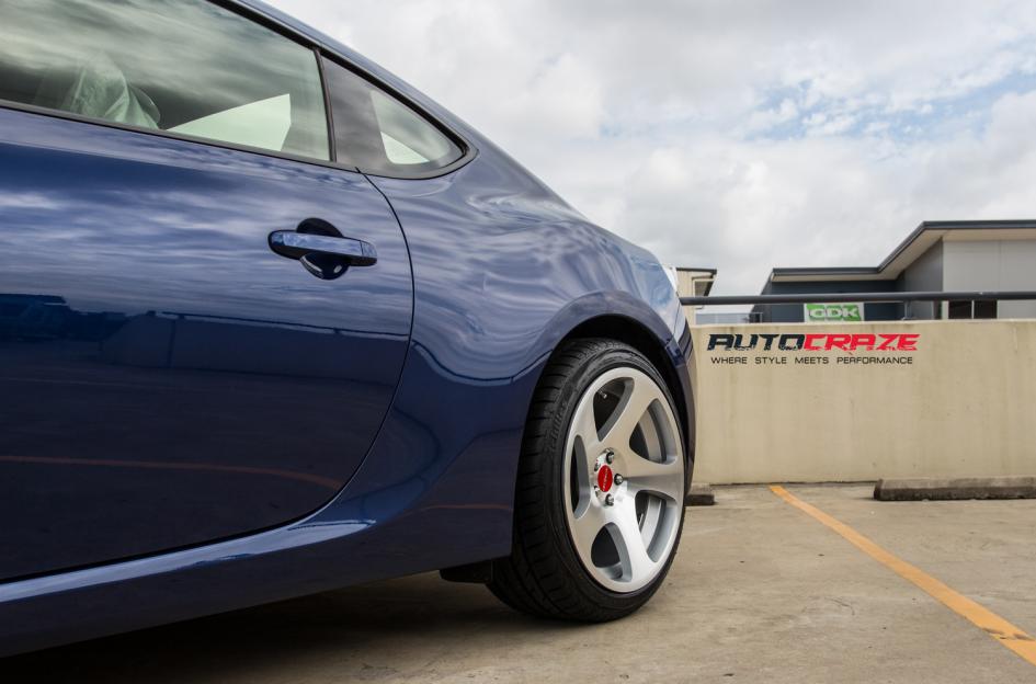 TOYOTA 86 TMB SILVER MACHINED FACE